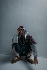 OMBRE襯衫對接L/S T卹