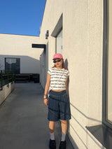 All over cropped Tee