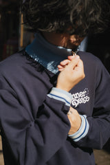 the inner peace half zip sweat