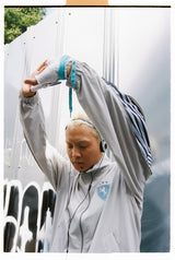 Herald Logo Side Zip Nylon Jacket