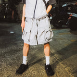 TECH LOGO NYLON HALF PANTS