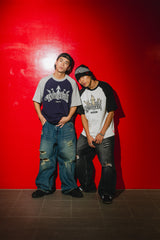 9090 X Wudge Boy King Raglan Tee