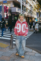 Numbering With Star Logo 拉鍊連帽衫