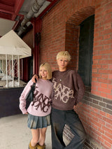 Universal lame jacquard knit