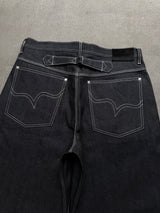 Selvedge Check Flap Buggy Jorts