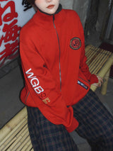 运动针织运动夹克