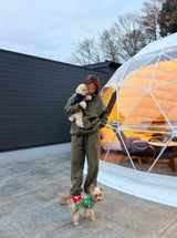 Half zip fleece setup