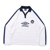 9090 × UMBRO STRIPE L/S Game Shirt