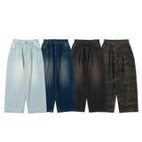 YS Logo Wash Wide Denim