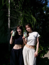 Gradation universal logo special pack sweat set up