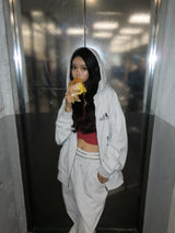 CMT ruler pigment zip hoodie