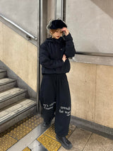 logo sweat pants