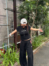APPLIQUE LOGO SWEAT PANTS