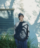 Melange Raglan Knit