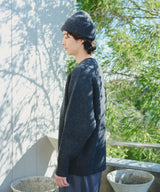 Melange Raglan Knit