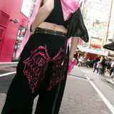 Cross logo sweat pants