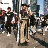 Military Cargo Flare Pants