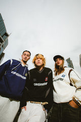 符號尼龍套頭衫