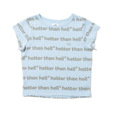 All over cropped Tee