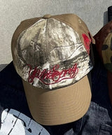 Angel logo bi-color cap