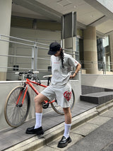 Vintage Like Heart Logo Shorts