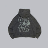 Doodle logo assorted zip hoodie