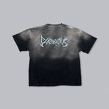 Tribal logo gradation tee