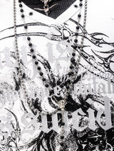 Skull Pegasus 分層長袖 T 恤