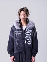 Judgment Fur Zip Hoodie