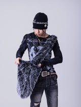 Wolf Shaggy Shoulder Bag