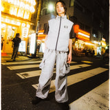 技術徽標尼龍貨物褲