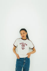 MSB college line ringer tee (ladies)