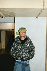 90 로고가 풍부한 복도 재킷