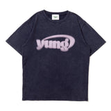 yung logo spray ss tee