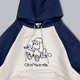 Hand drawing ruler raglan hoodie