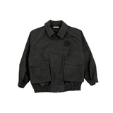 FAUX LEATHER BLOUSON