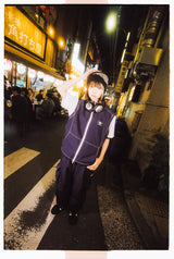 技術徽標尼龍貨物褲