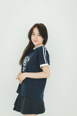 MSB college line ringer tee (ladies)