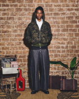 Boxing Glove Waffle Double Zip Hoodie