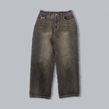 CMT RULER WASHED DENIM PANTS