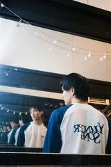 universal logo raglan ls tee