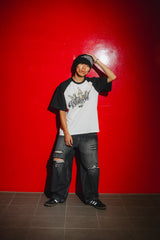 9090 X Wudge Boy King Raglan Tee