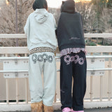 90 Logo Sweat Pants【9090girl】