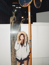 90 Logo Far Zip Hoodie【9090girl】