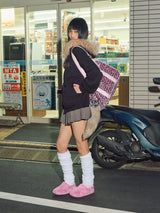 90 Logo Far Zip Hoodie【9090girl】