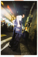 技術徽標尼龍貨物褲