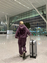 像心臟徽標汗水褲一樣復古