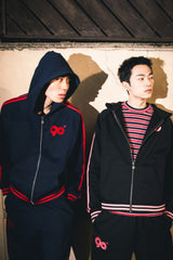 90 Logo LINE Zip Hoodie