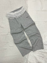 Lace sweat pants 【yung】