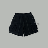 TECH LOGO NYLON HALF PANTS